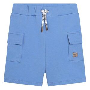 Carrement Beau Boys Jersey Relaxed Fit Cargo Shorts / Blue